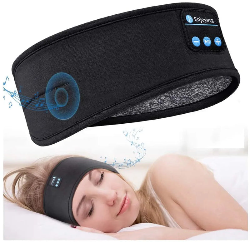 Fones de Ouvido Bandana Bluetooth para dormir, correr, ioga e ir academia