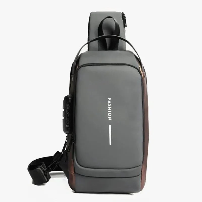 Bolsa Slim Bag™ - Mochila Anti-Furto com Senha USB