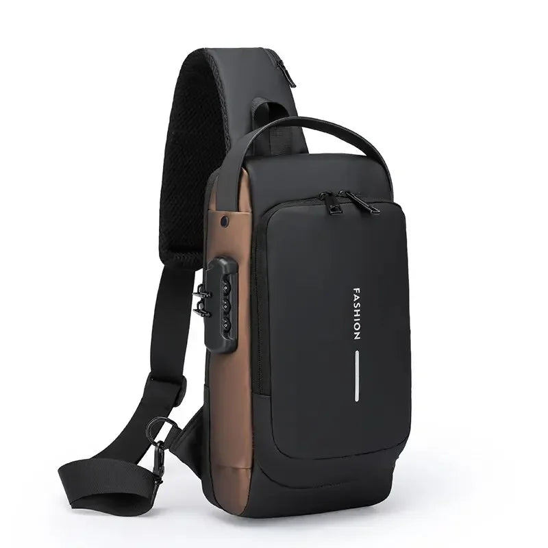 Bolsa Slim Bag™ - Mochila Anti-Furto com Senha USB